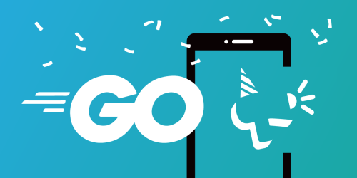 Tutorial header showing the Go logo
