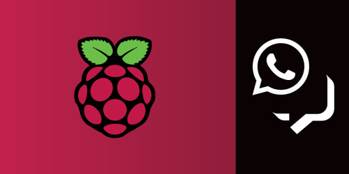 A header for the tutorial, a rectangle with two thirds a green background containing the node logo, the other third is a red background with a raspberry pi logo